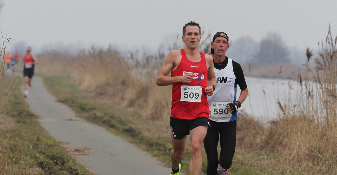 dynamisch foto van lopers